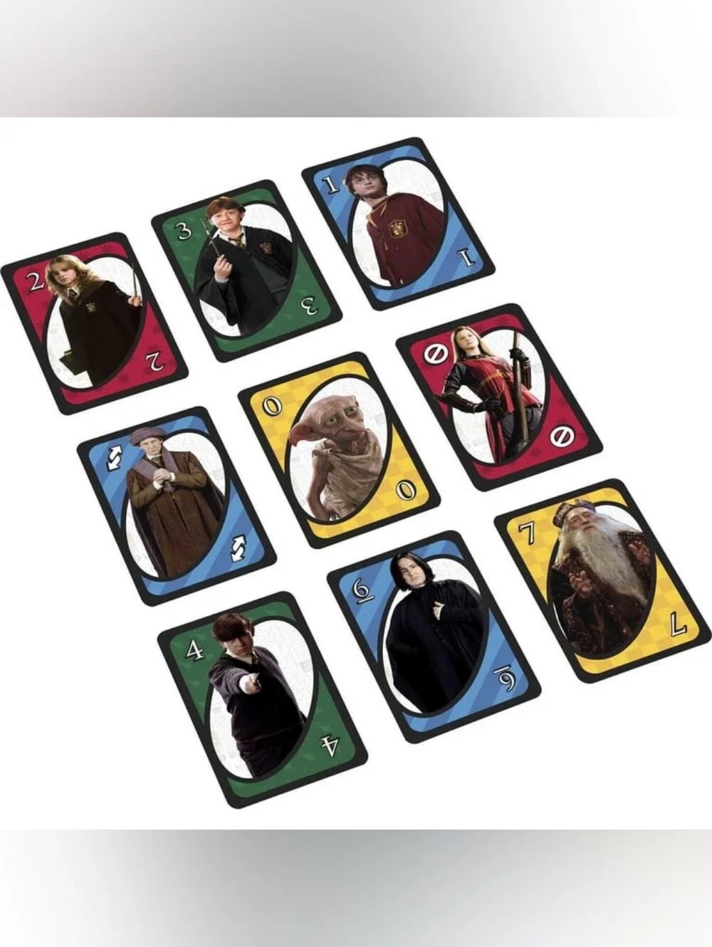 UNO Card Game - Harry Potter Edition with Storage Tin, Mattel Games, 2018